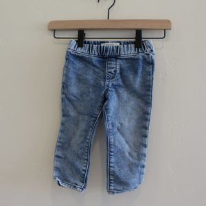 Gymboree Baby Girl Toddler Wash Denim Elastic Waist
